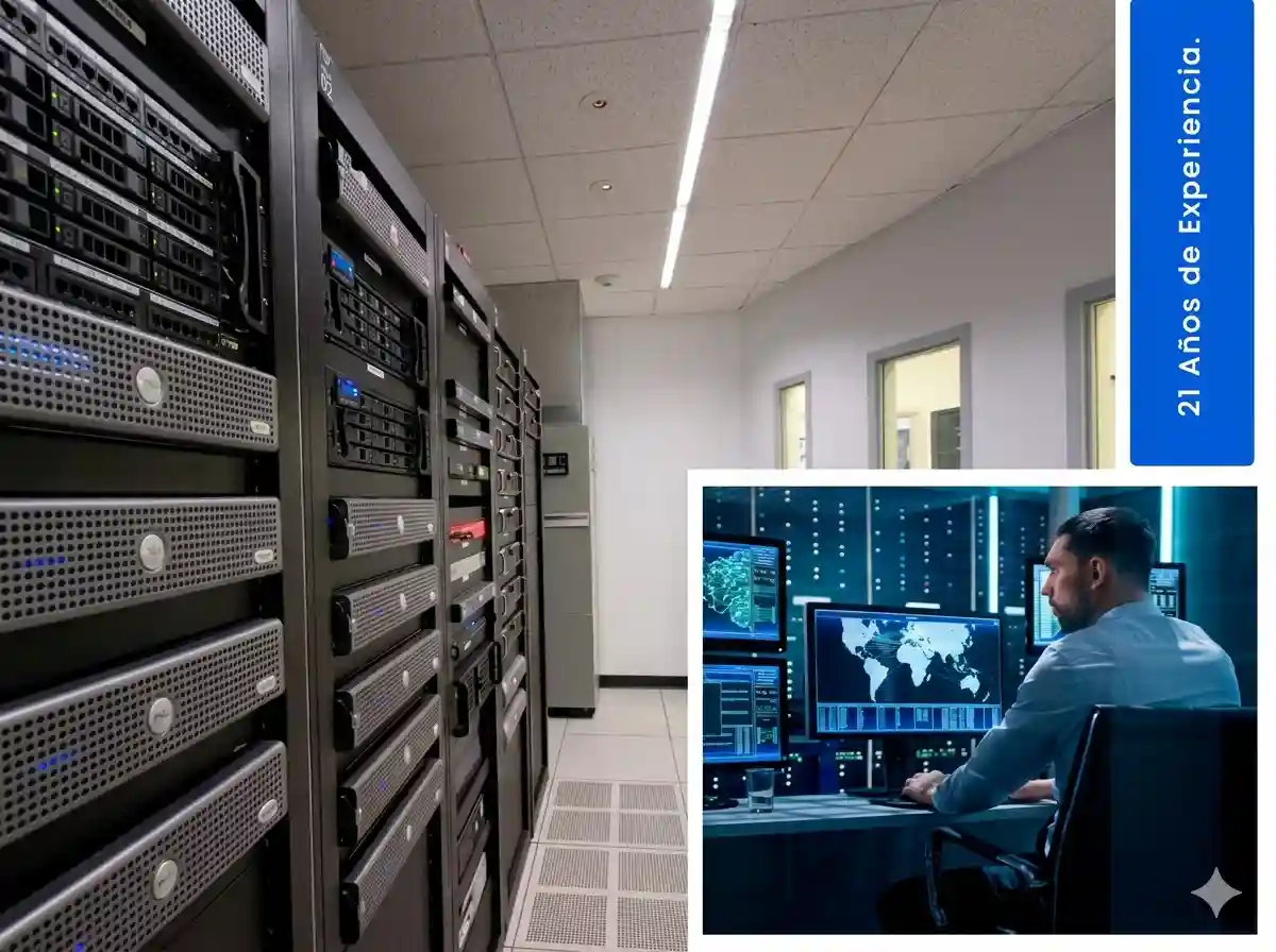 Infraestructura de servidores de HostingNet